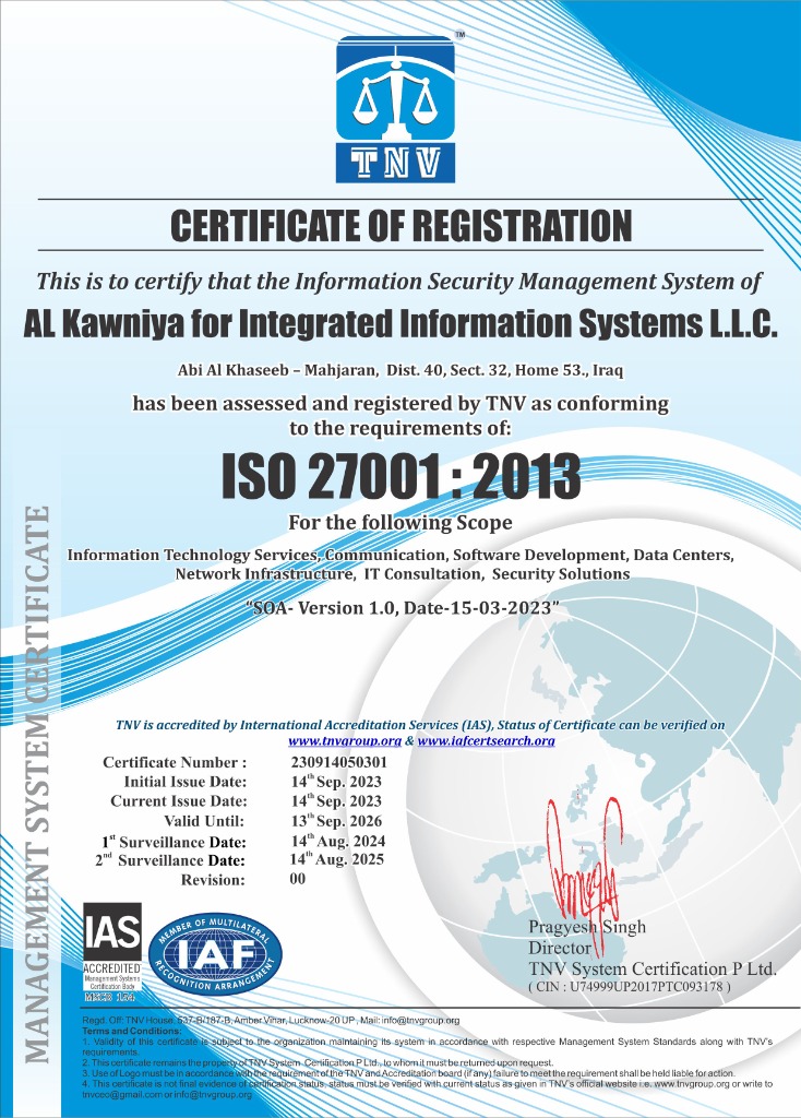 ISO 27001:2013